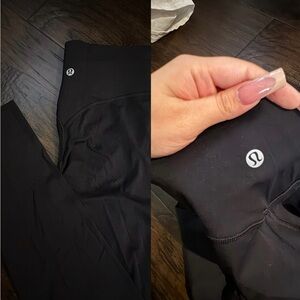 lululemon athletica Jet Black Leggings